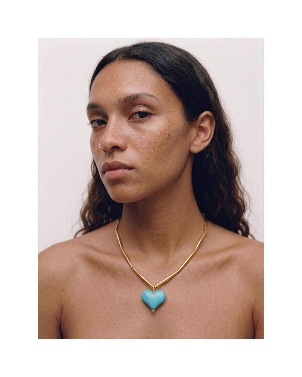 Tohum Design Blue Cuore Necklace –