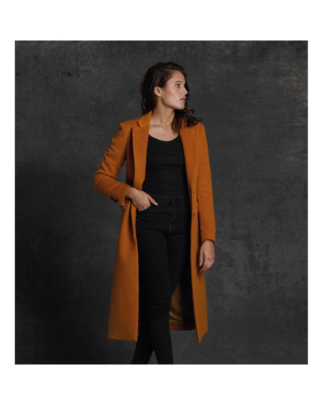 Vulto Brown Solaia Coat