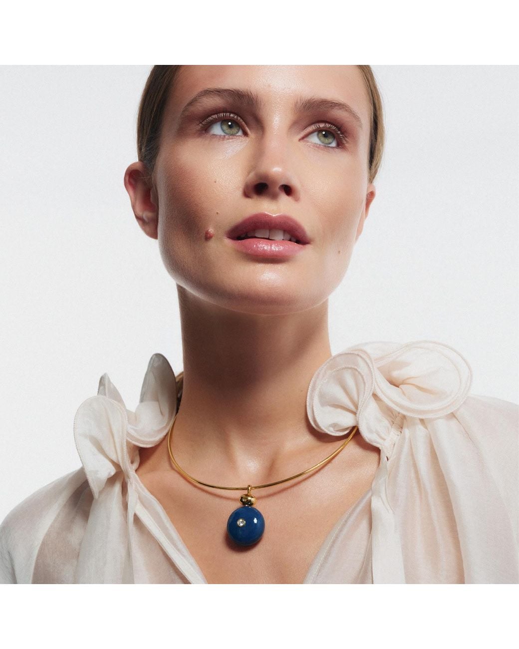 Saule Label Metallic Paloma Collar Necklace