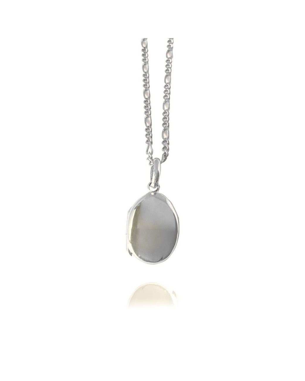 LINYA JEWELLERY Metallic Mini Locket Necklace