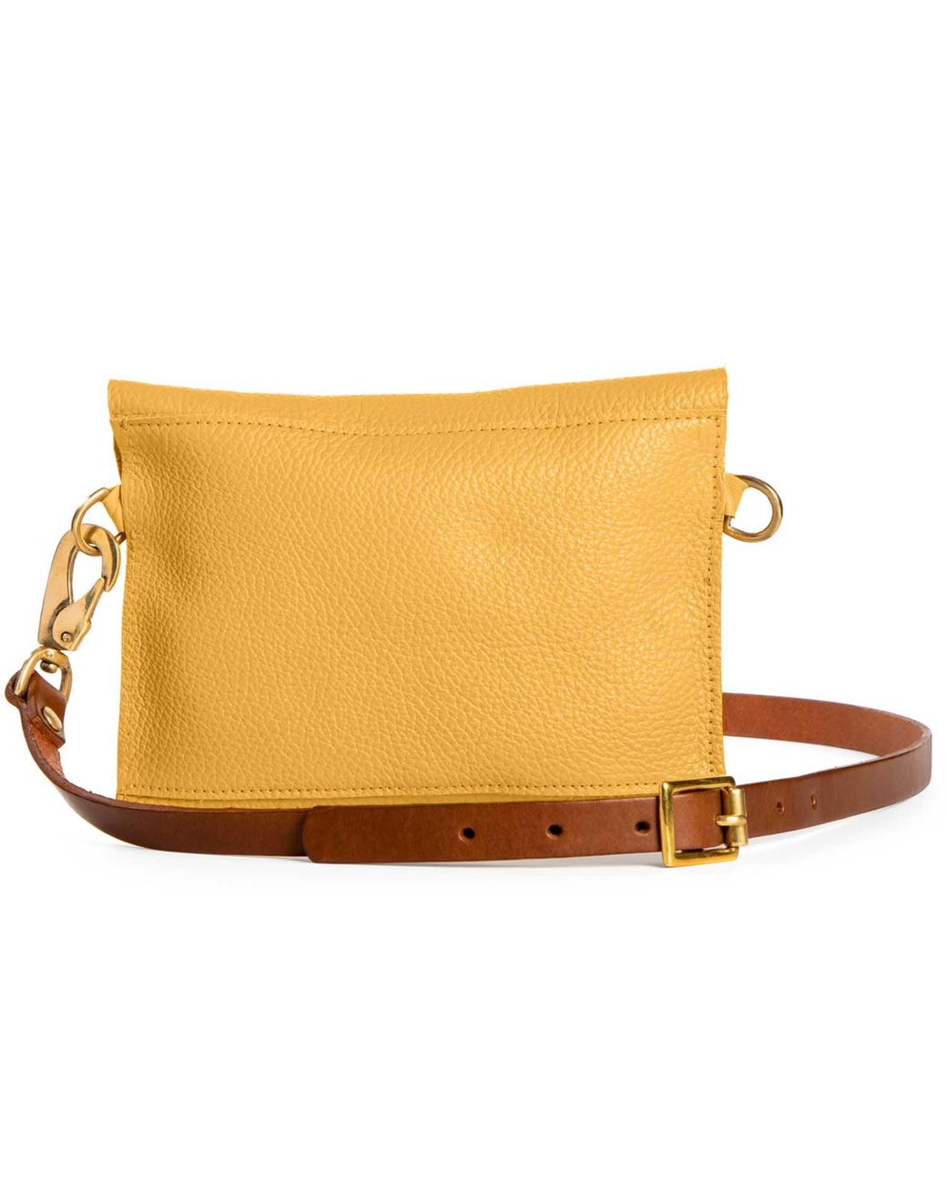N'damus London Metallic Mini Hyde Leather Crossbody Bag