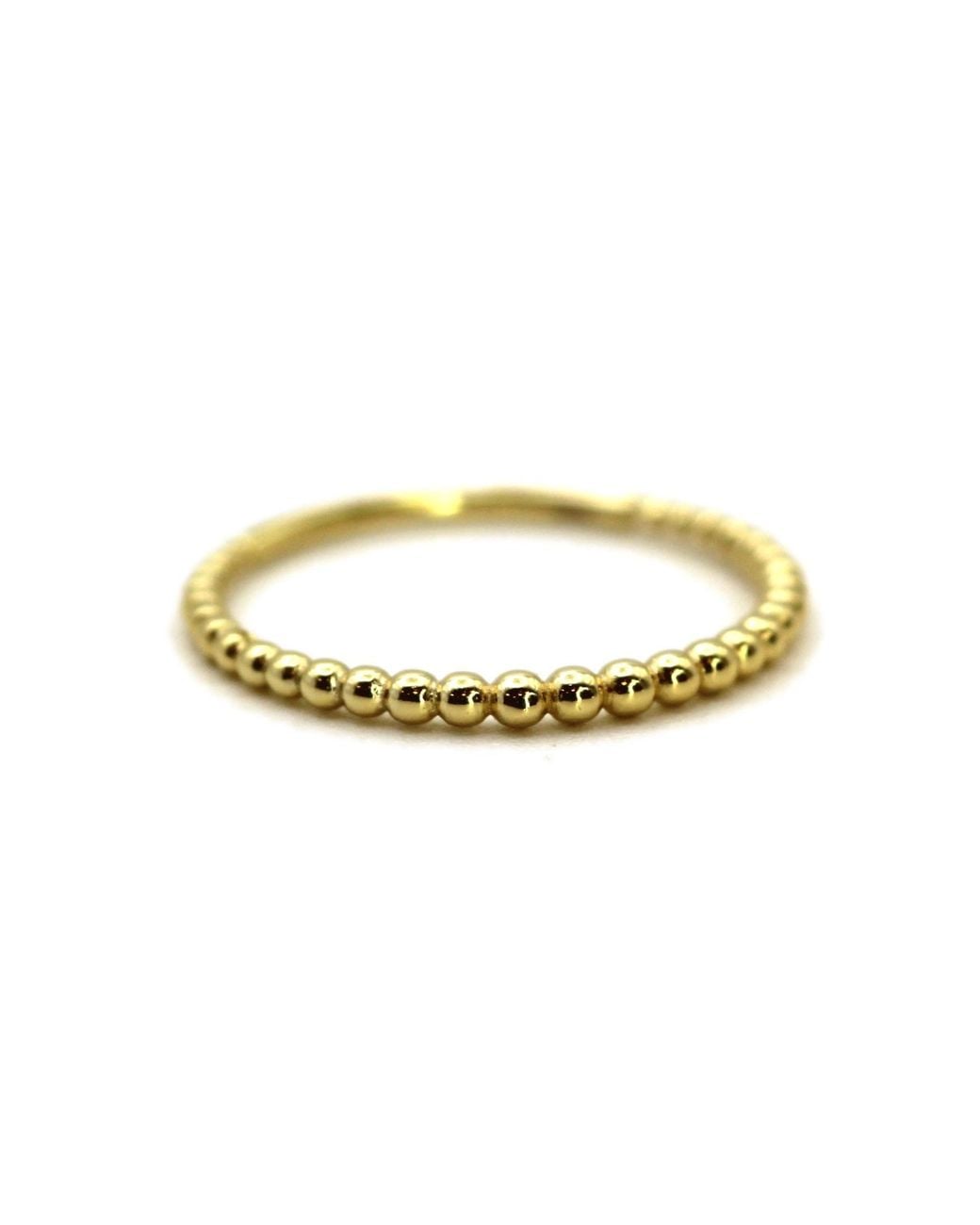 VicStoneNYC Fine Jewelry Metallic Soft Gradation Ball Ring