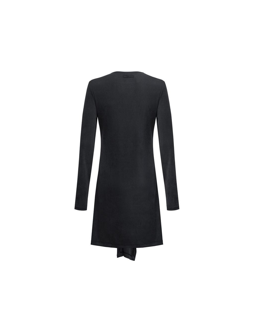 Audrey Vallens Black Avlw Rib Kimono Cardigan