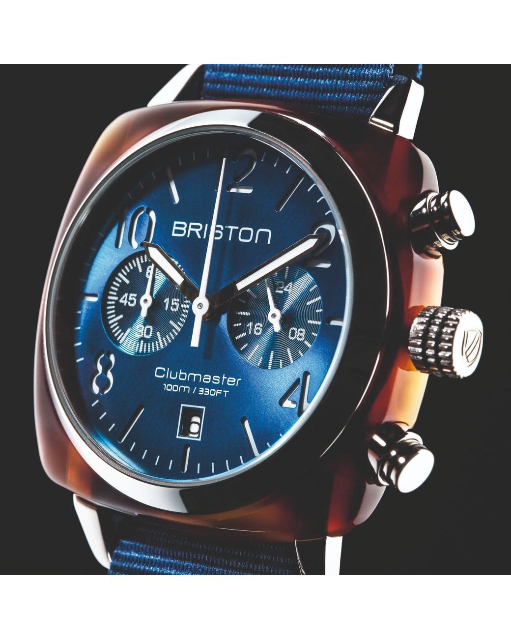 Briston Blue Clubmaster Classic for men