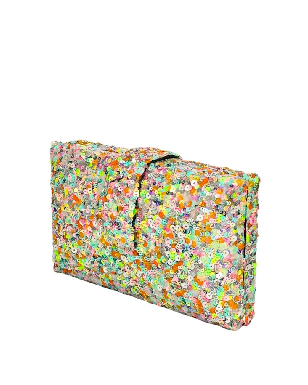 Simitri Yellow Florida Kitsch Clutch