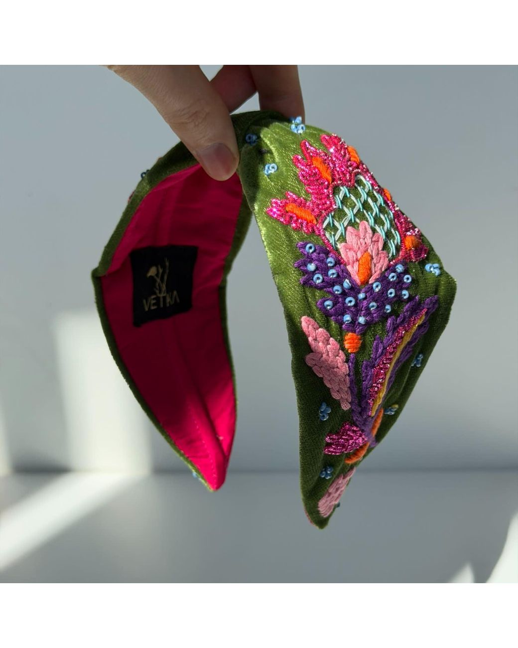 VETKA Red Headband Secret Herbarium