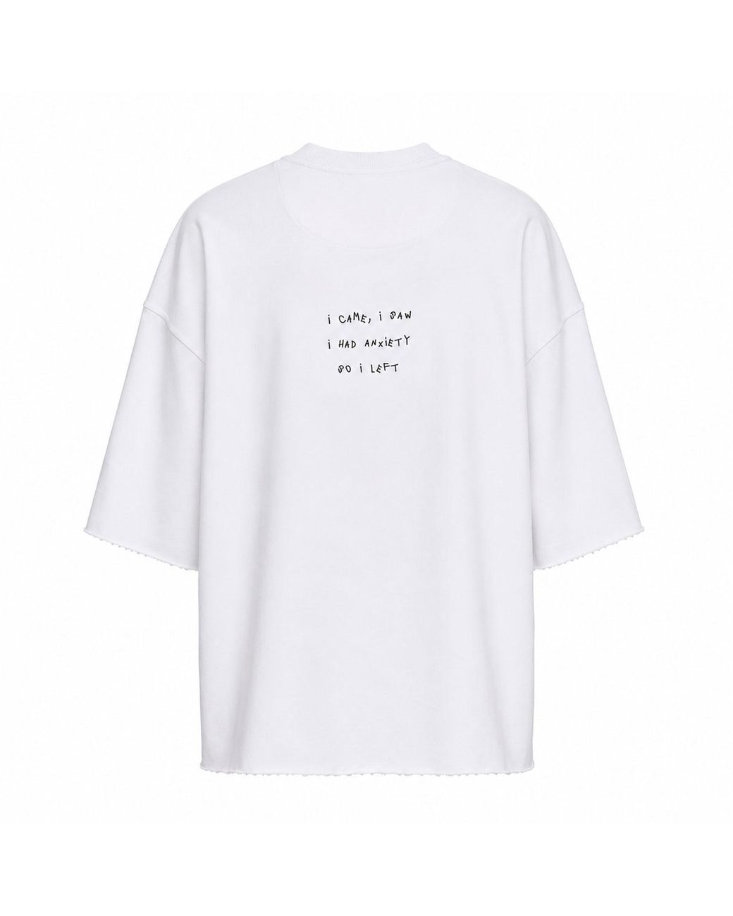 mysimplicated White Oversized T-Shirt