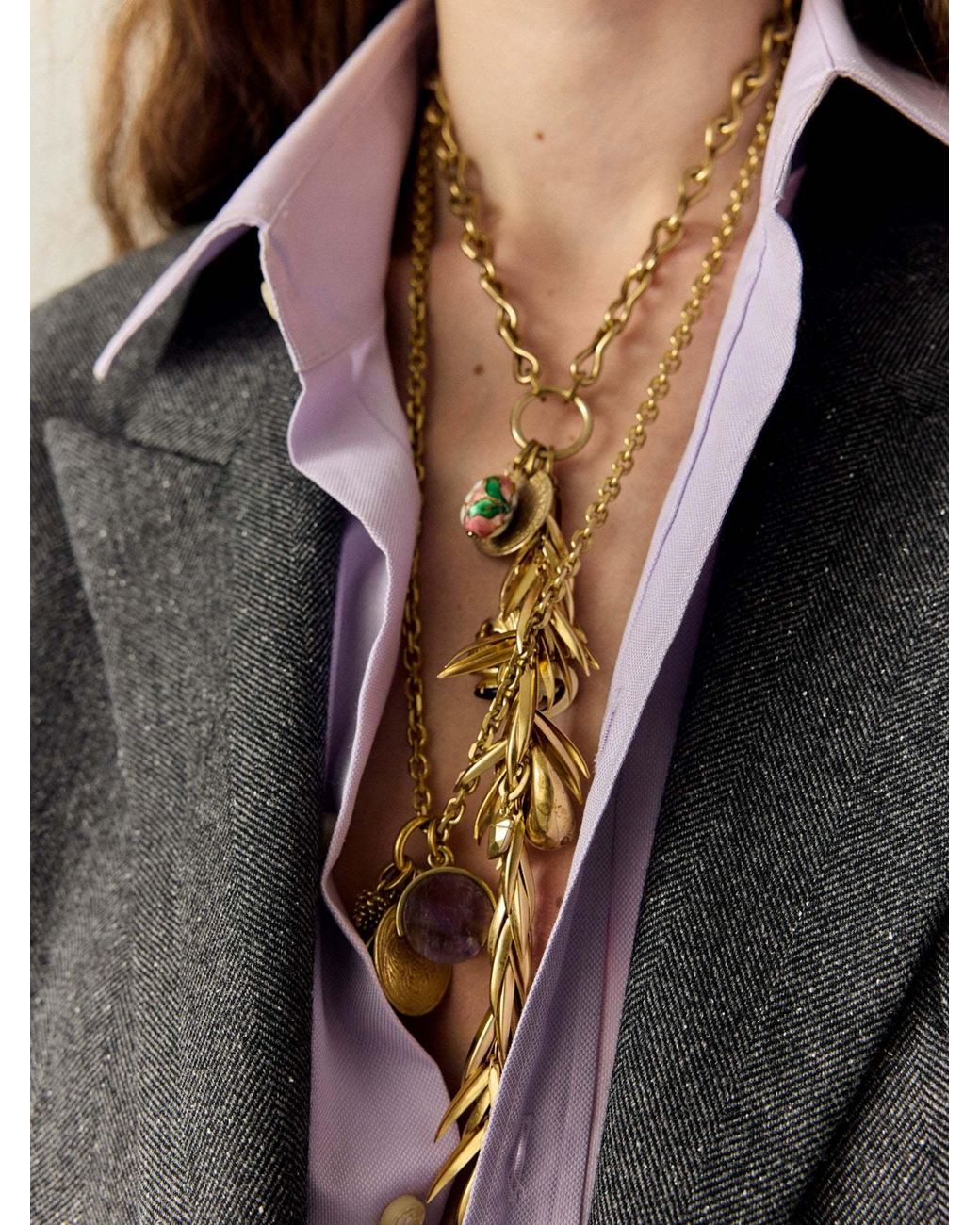 Sita Nevado White Pinyata Necklace