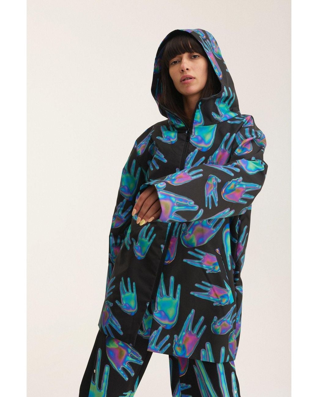 mysimplicated Blue Water Repellent Jacket