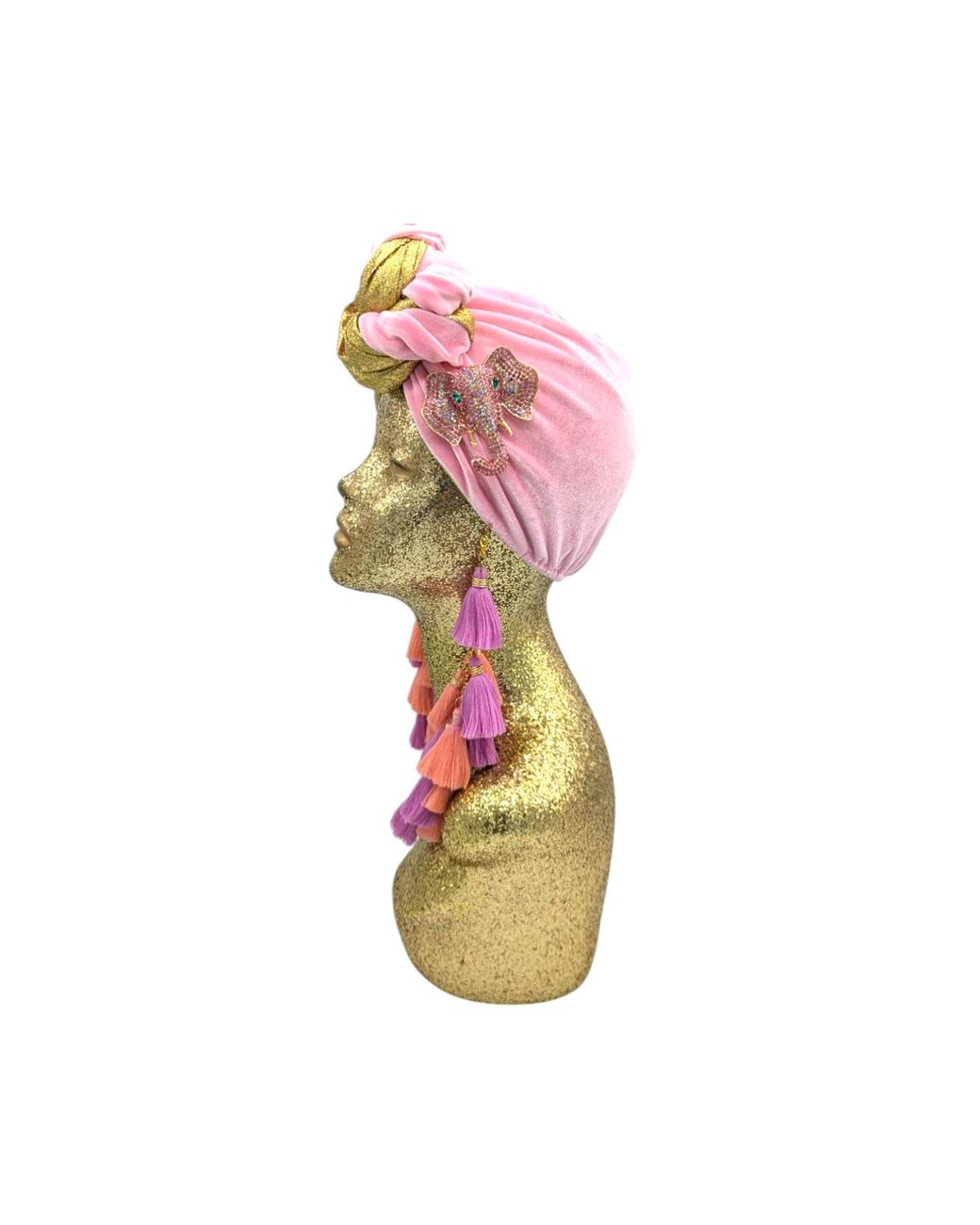 Julia Clancey Yellow Snazzy Fondant Nellita Chacha Turban