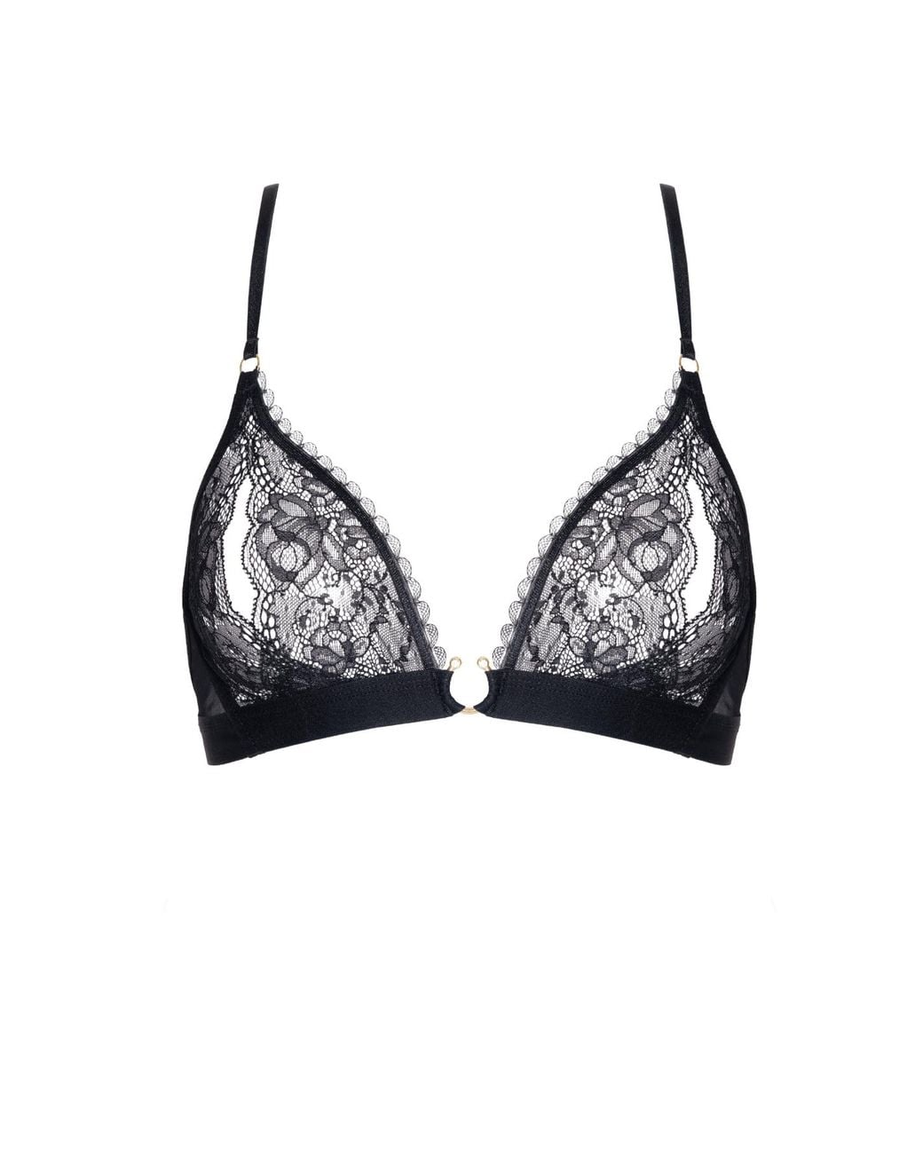 BonBon Lingerie Black Shades Ouvert Bra