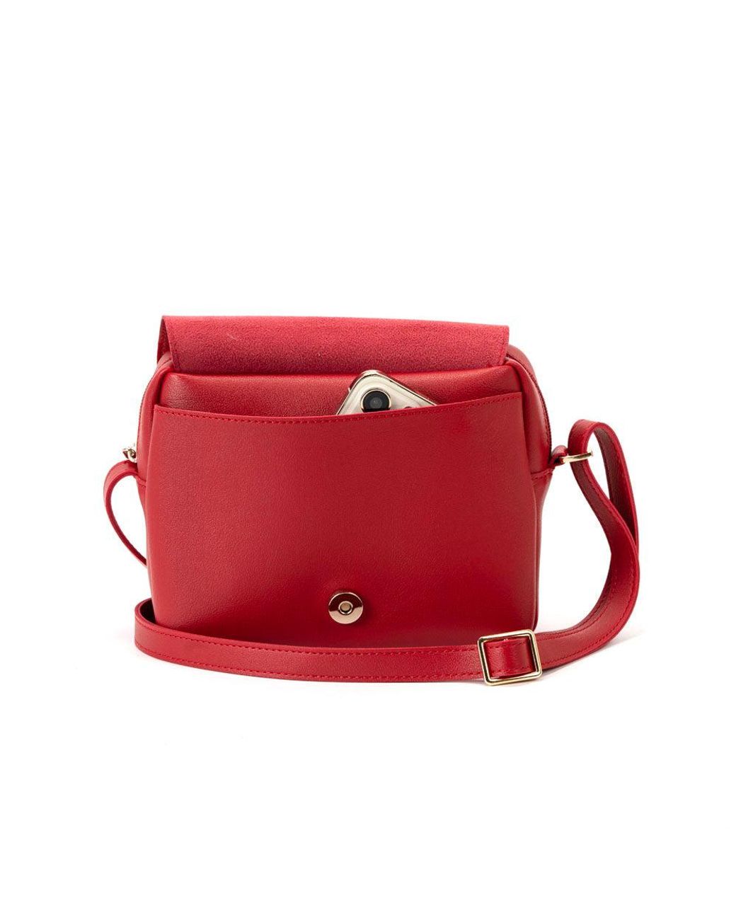CAMPO MARZIO Roma 1933 Red Adele Camera Bag