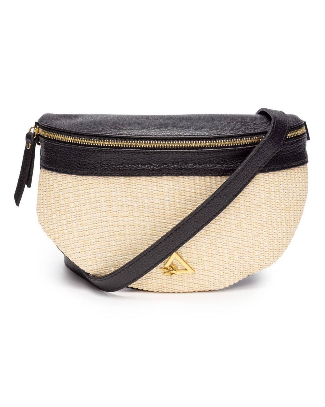 Hay Life Black Neutrals X Elie Beaumont Oversized Sling Bag