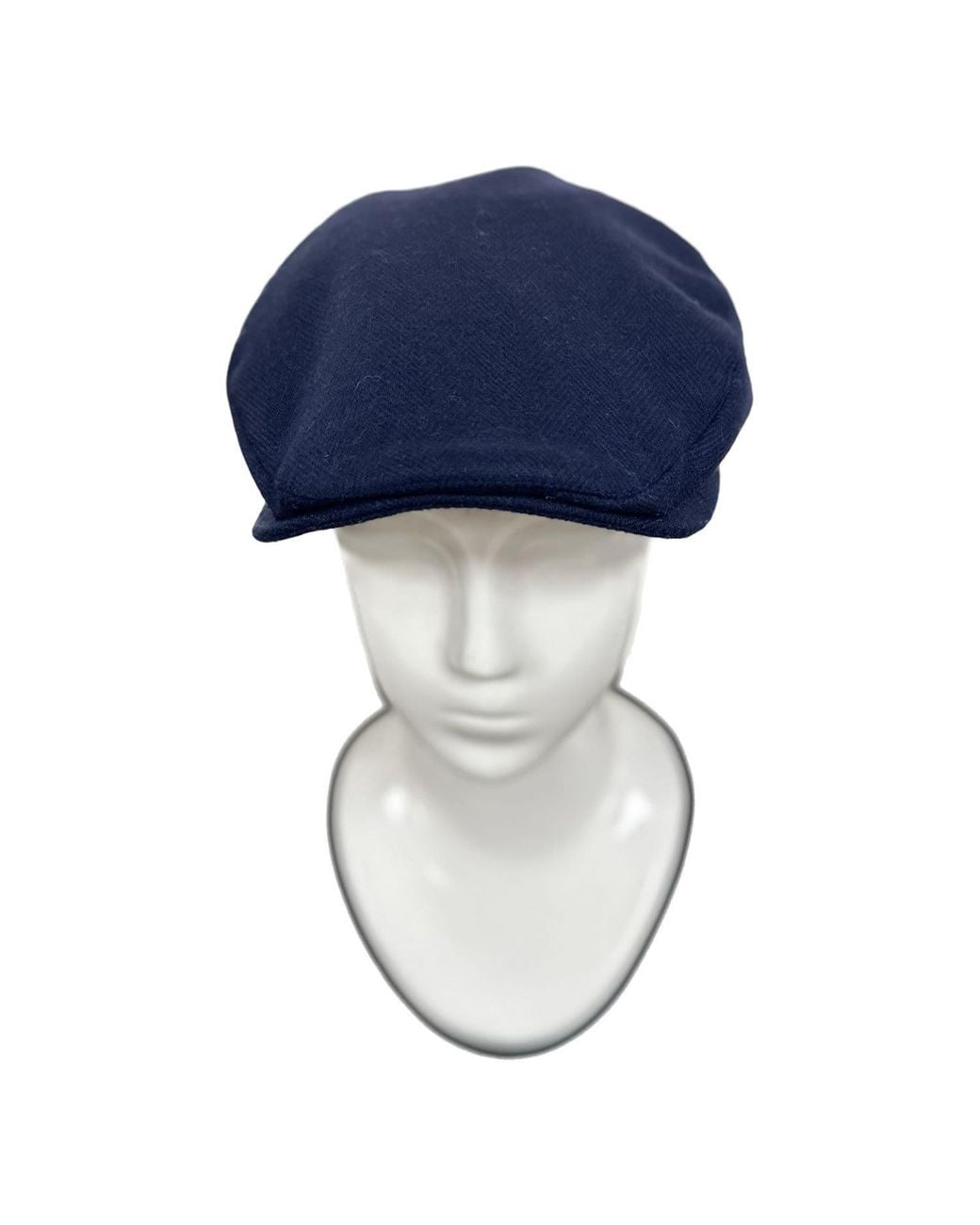 Kinalba Blue Cashmere Flat Cap for men