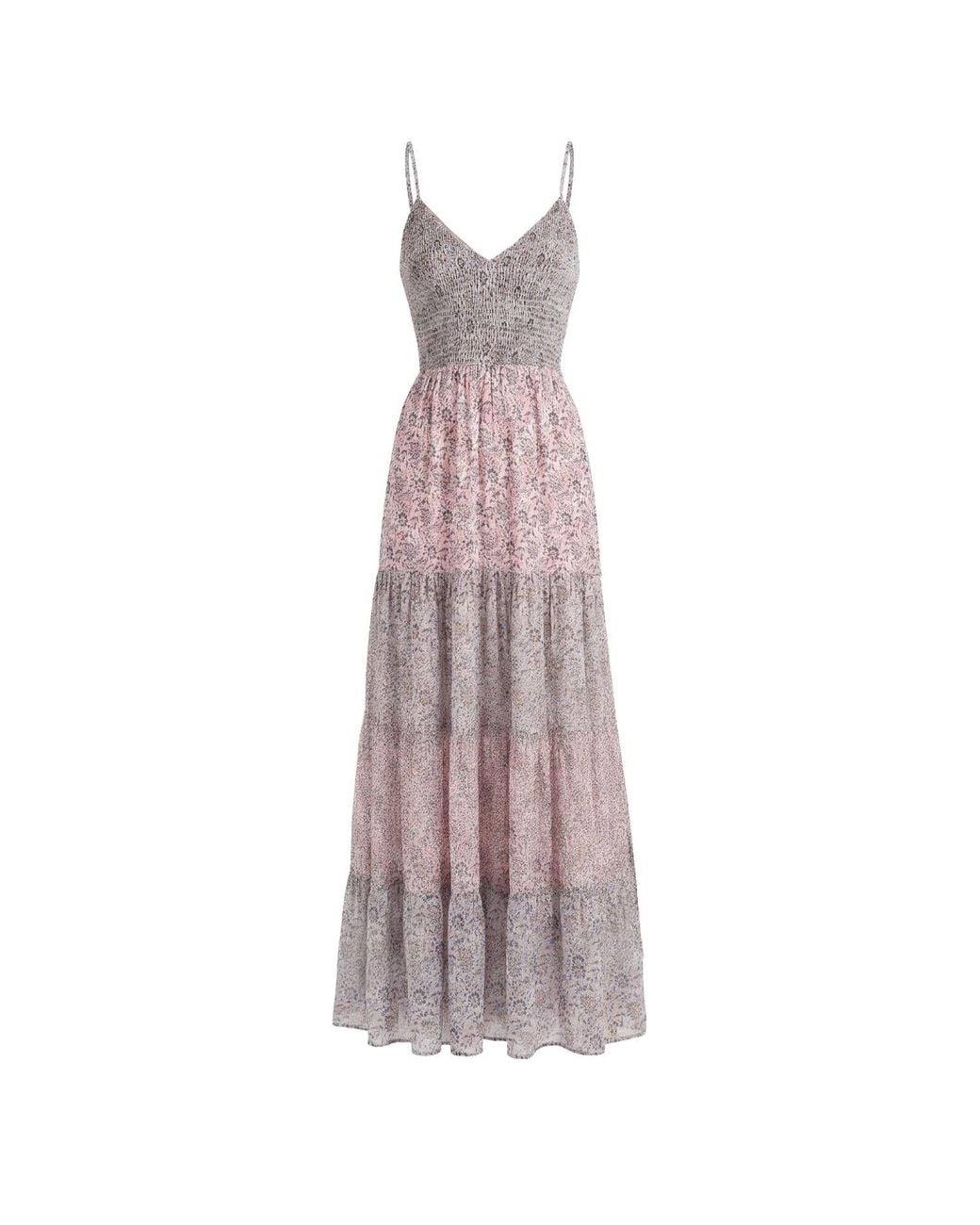 Yumi Kim Purple Neutrals Kuhio Brighton Field Maxi Dress