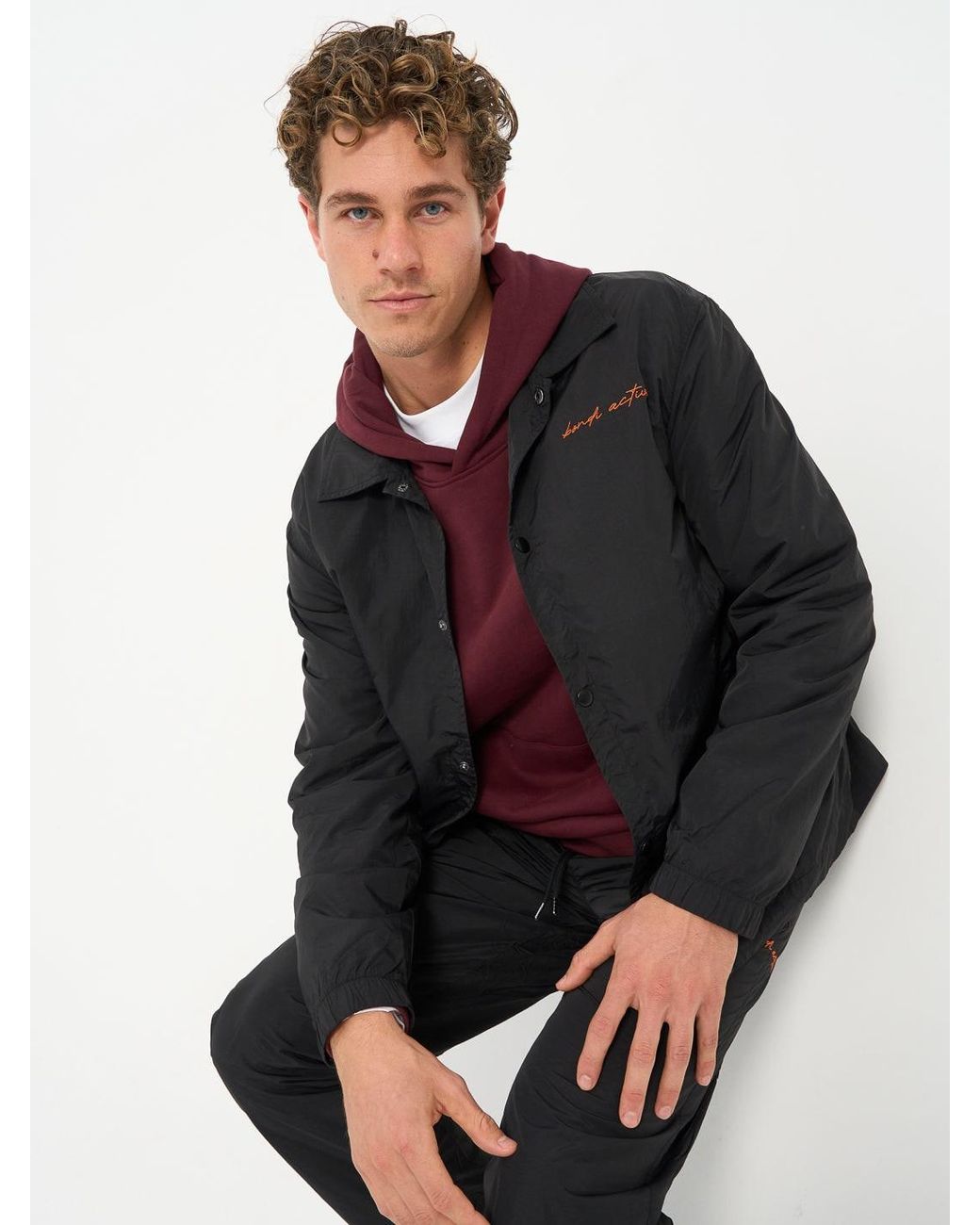 Bondi Active Blue Forma Coach Jacket for men