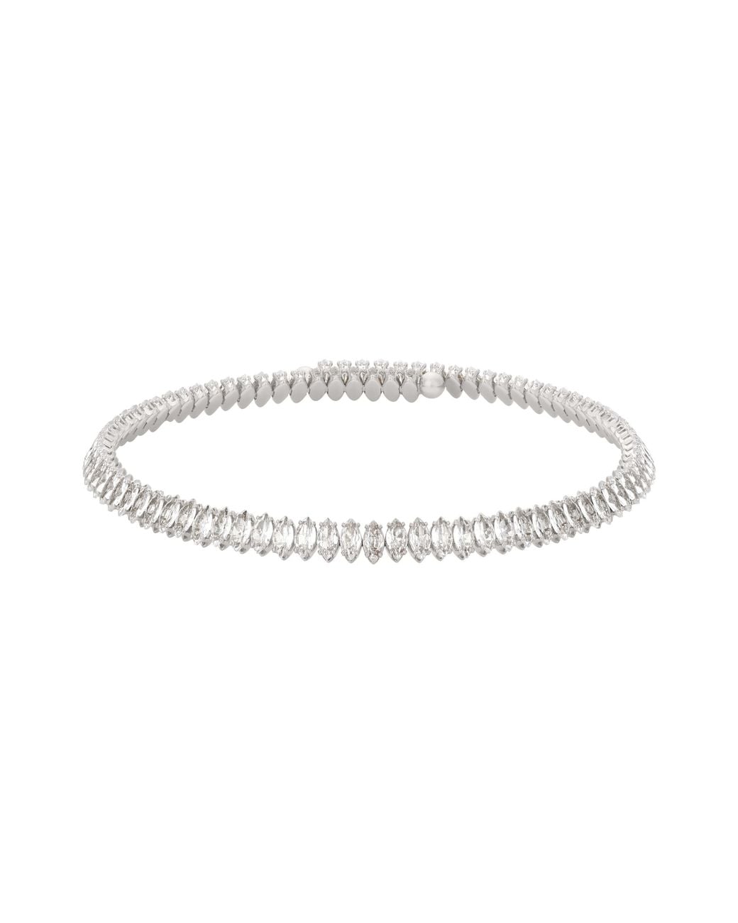 Latelita London Metallic Marquise Choker