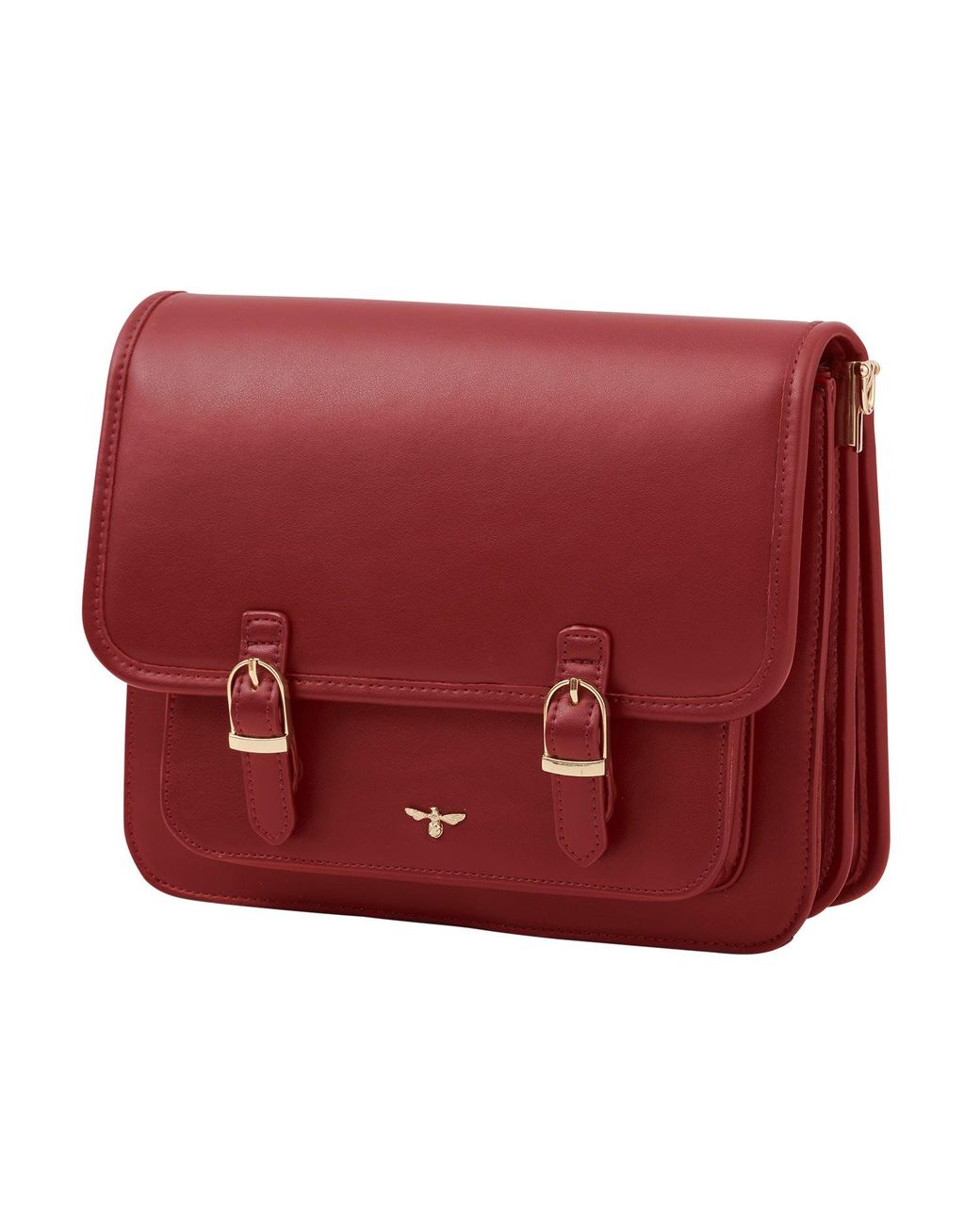 Fable England Red Wonderland Cherry Satchel