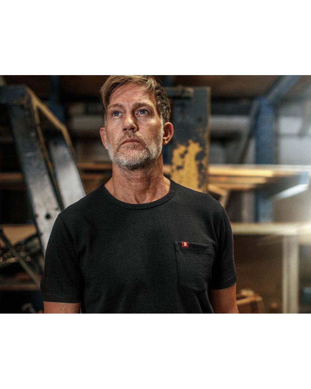 &SONS Trading Co Black Boxer Pocket T-Shirt for men