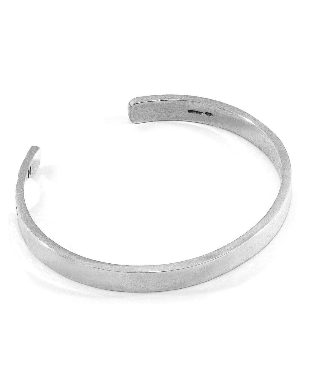 Anchor and Crew Metallic Russell Compass Cutout Wayfarer Bangle for men