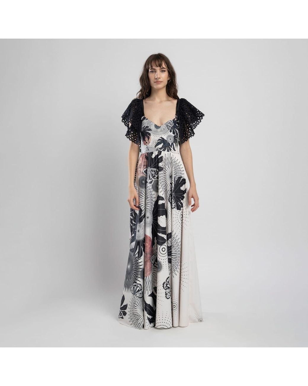 ARTISTA Black Neutrals Epic Maxi Dress