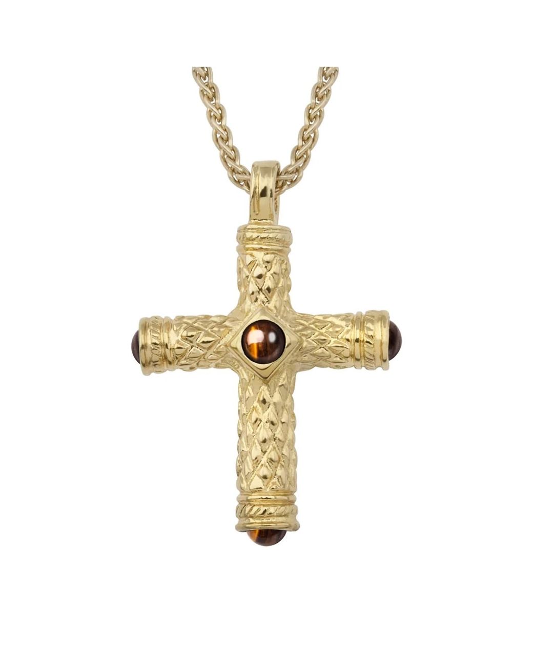Corso Jewelry Metallic Cruzada for men