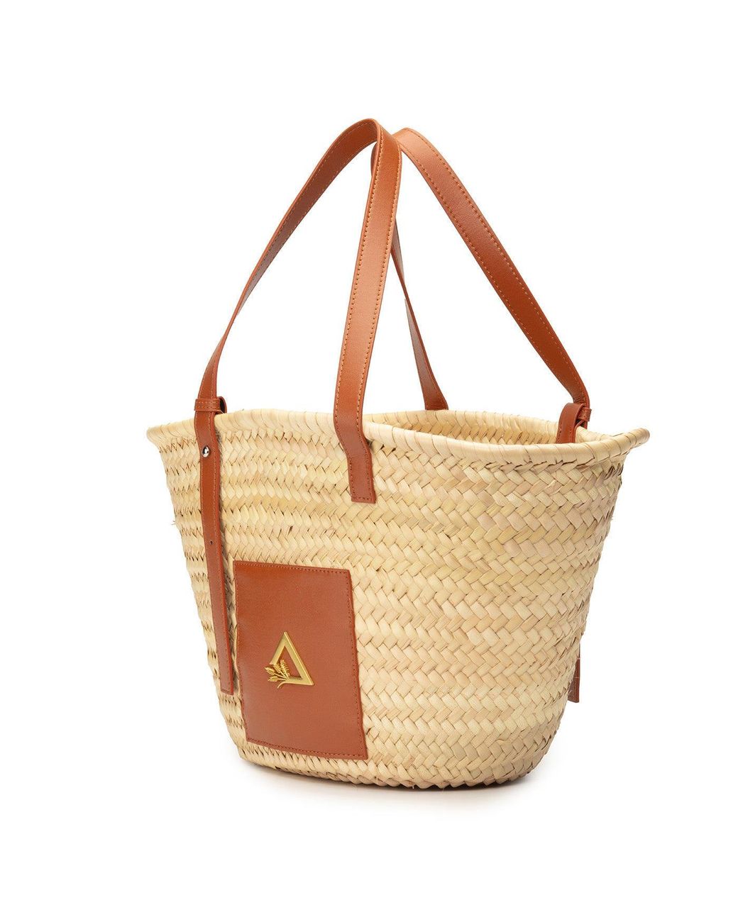 Hay Life Brown Neutrals Straw Bag
