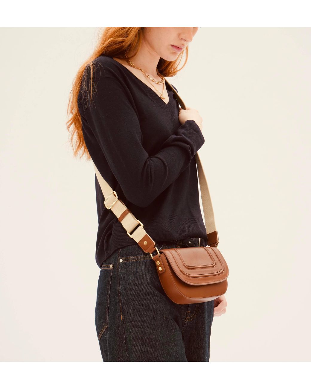 Apatchy London Brown The Mimi Tan Leather Bag