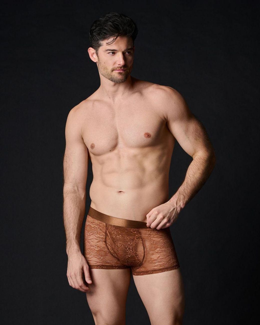 Journelle Brown Sapna Boxer Brief Cannelle for men