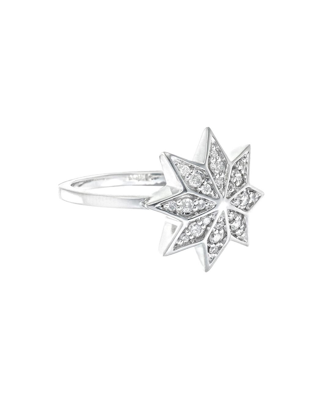 Zoe & Morgan White Lakshmi Ring Diamond