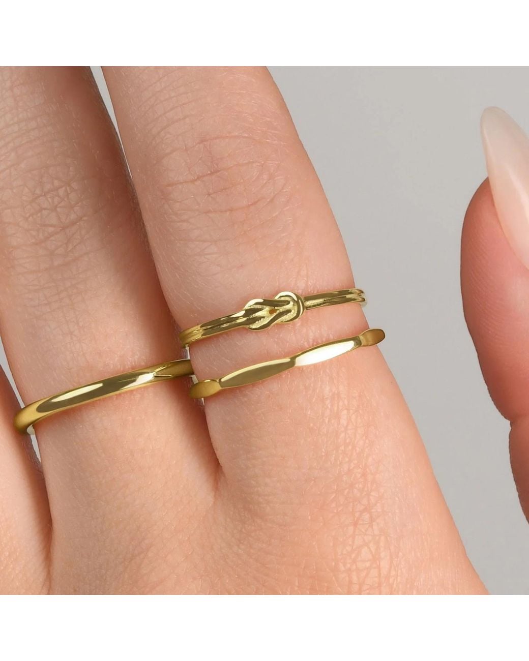 Von Treskow Metallic Octa Ring