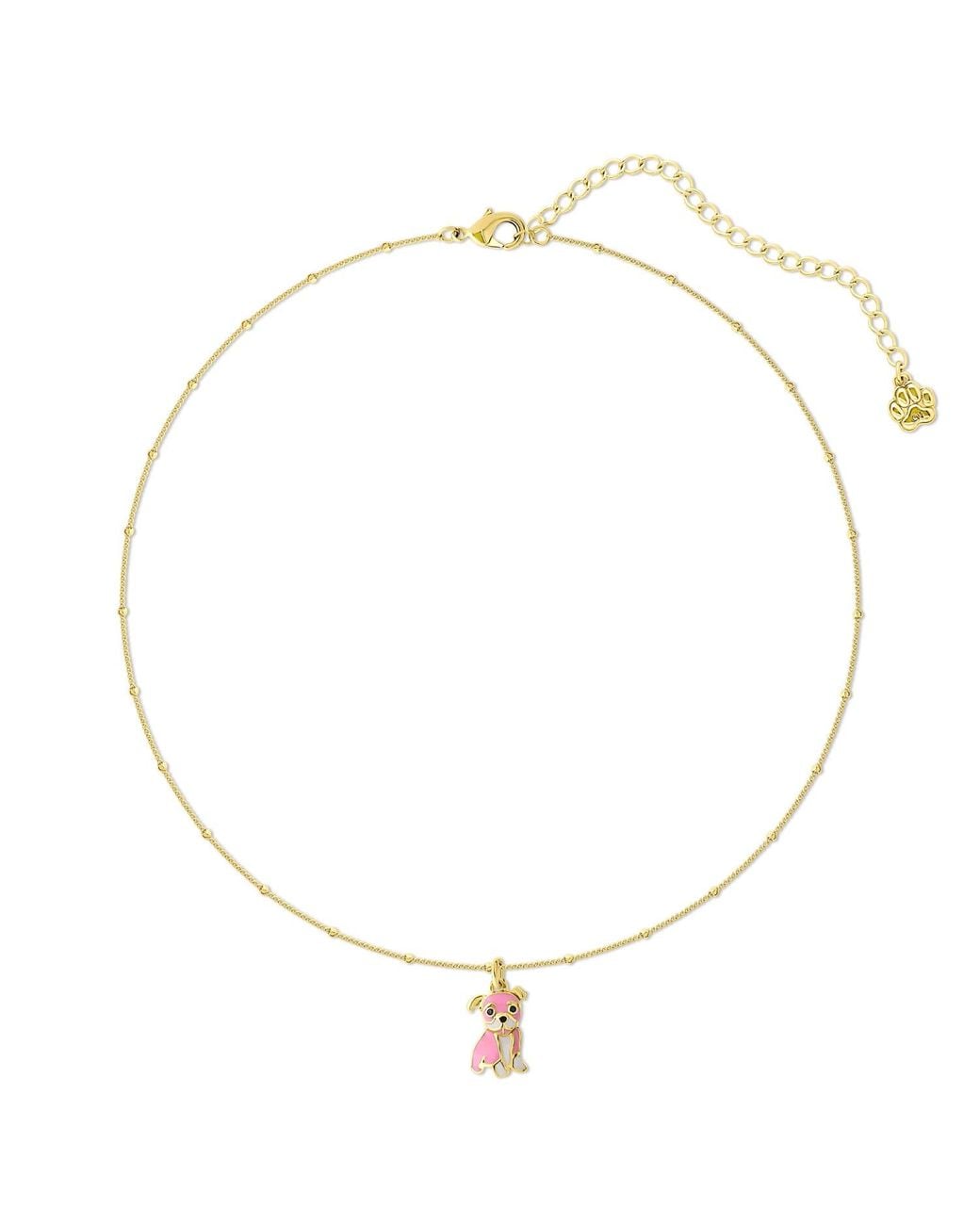 Cloud Haven Metallic Mini Bulldog Sweetie Pendant