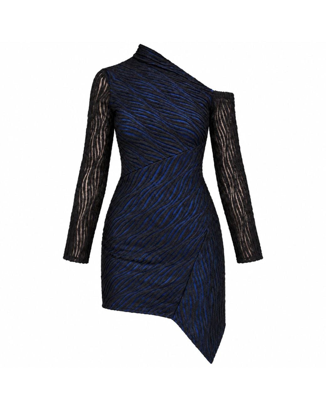 The Ethos Studio Blue Prism Dress