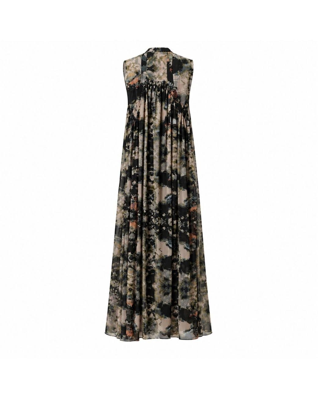 Chuks Collins Gray Joanne Maxi Dress