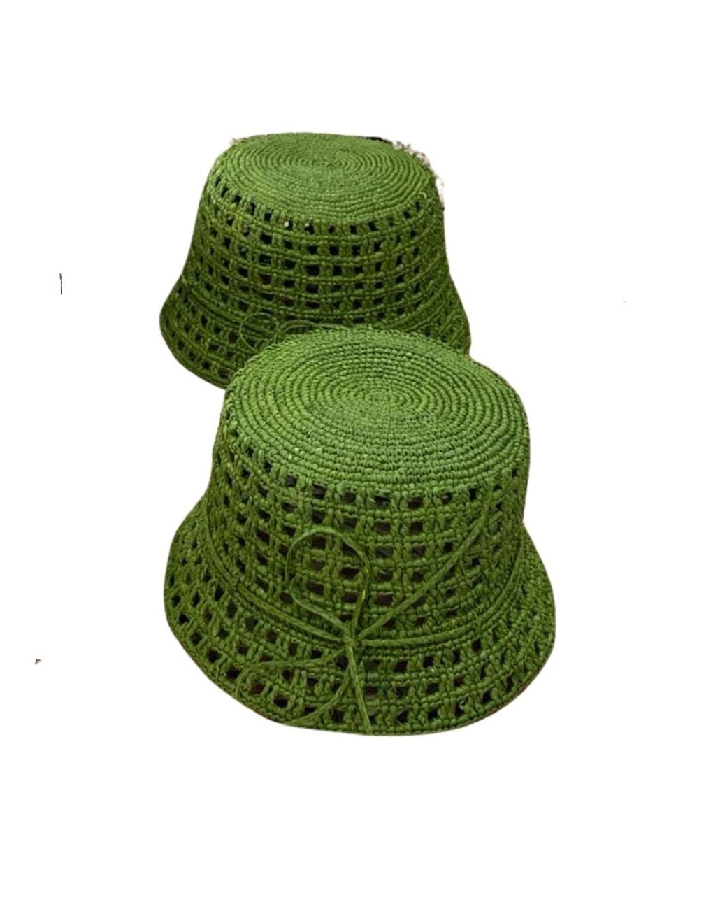 Zanatany Concepts Green Kit Kat Hat