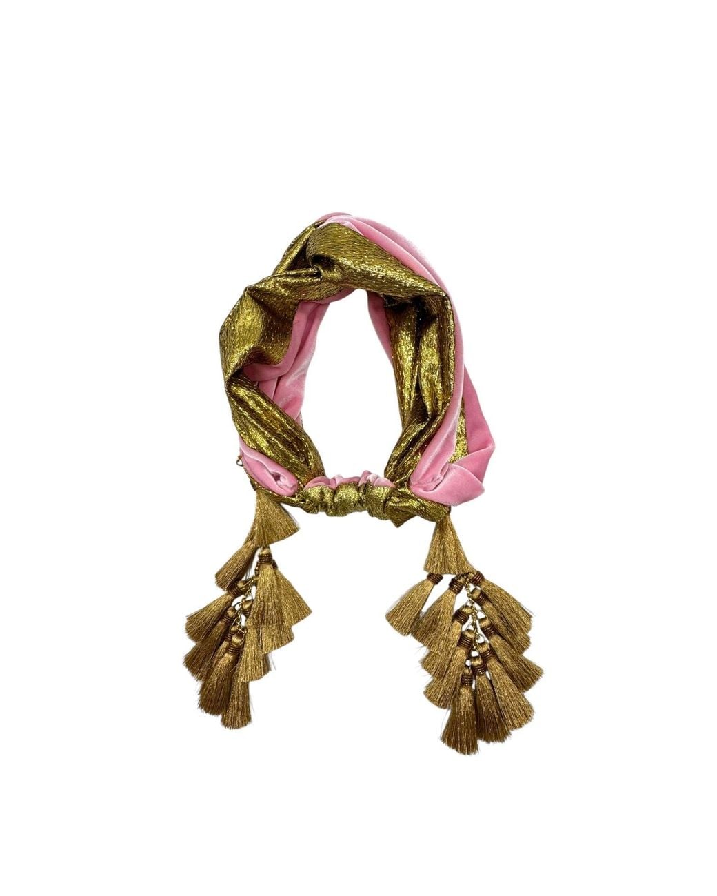 Julia Clancey Metallic Fondant Chacha Turban Twist