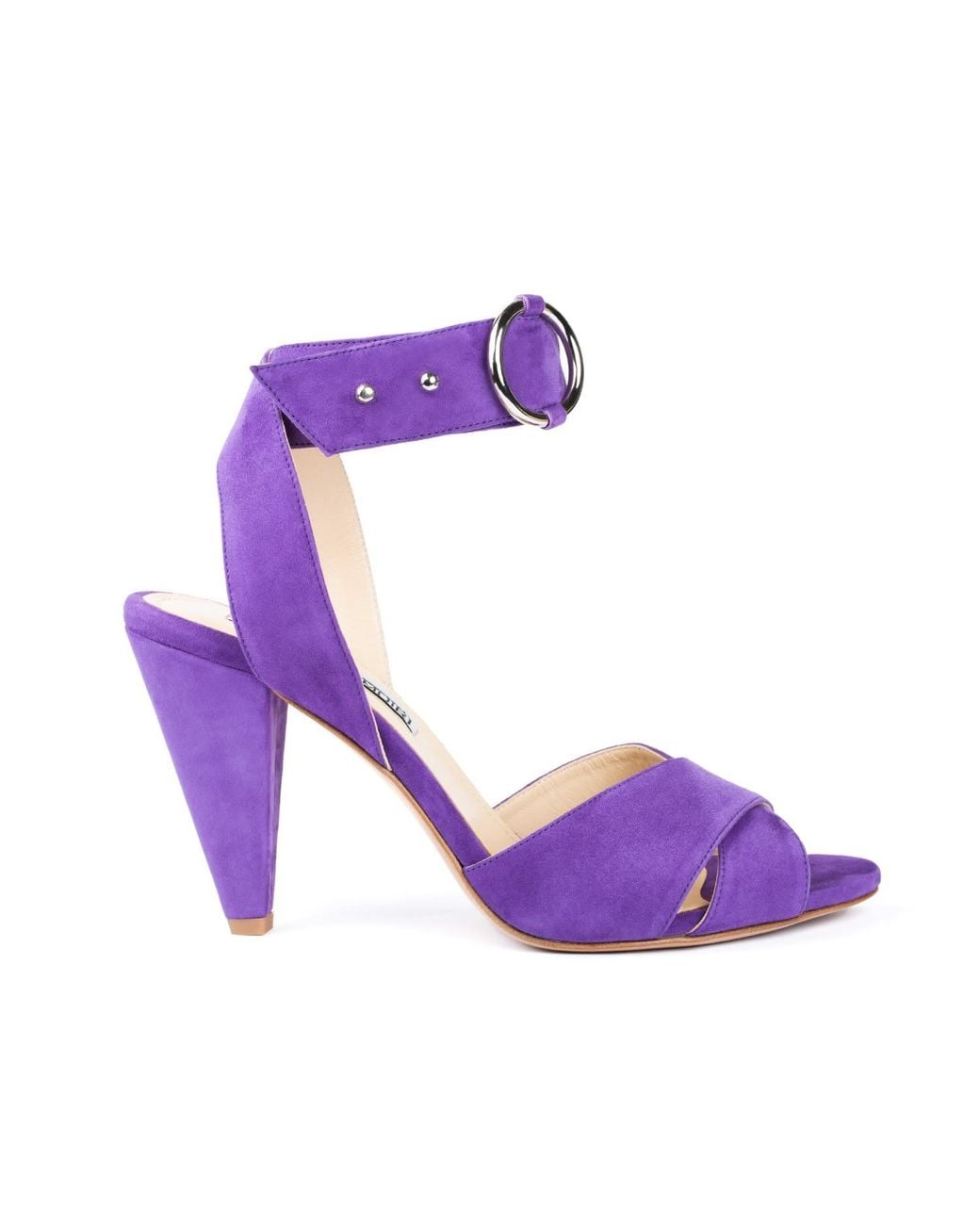 Rosamund Muir London Purple Montana Sandals