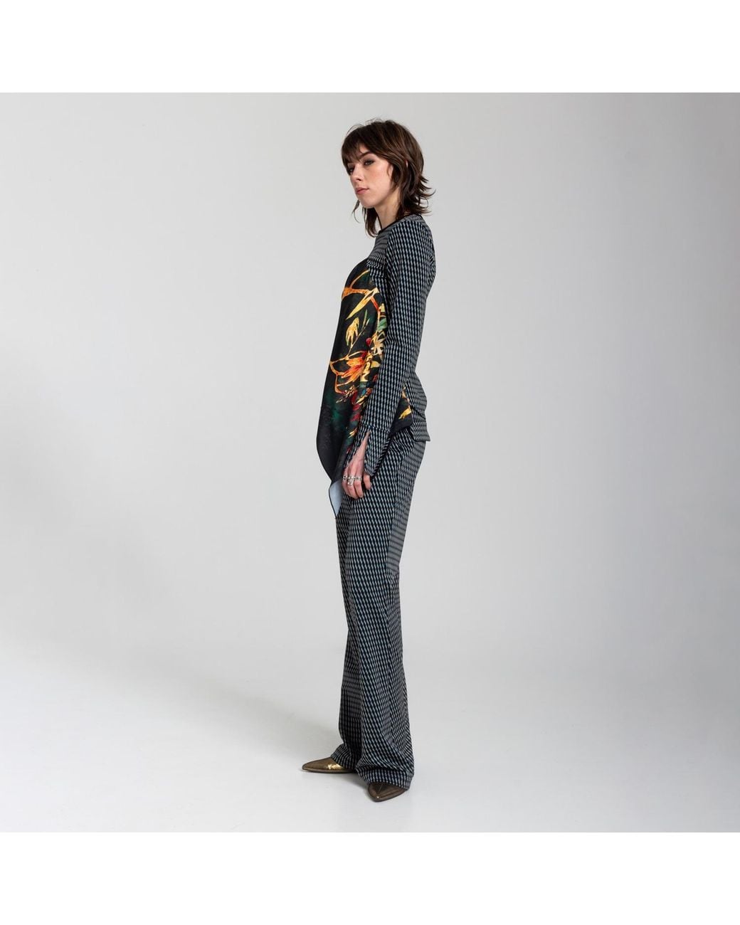 ARTISTA Blue Chat Pants