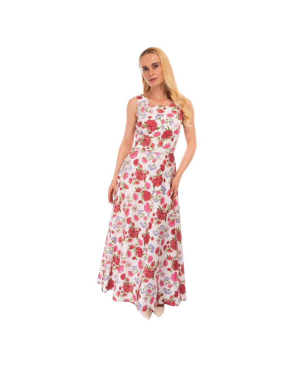 Sofia Tsereteli Red Blooming Belle Gown