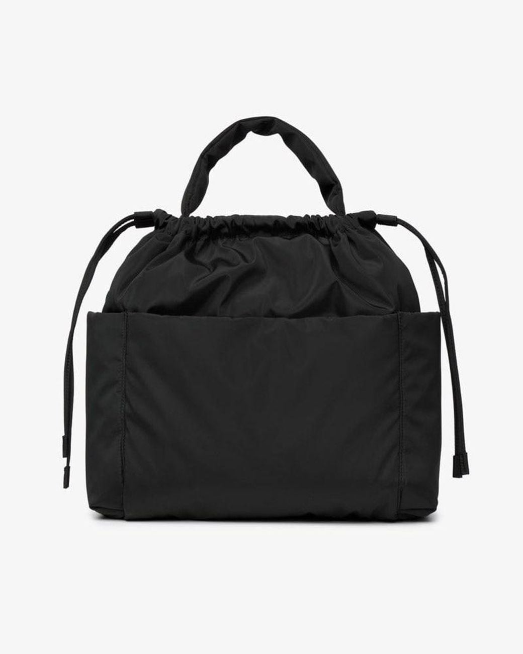 Tiba + Marl Black Luna Drawstring Changing Tote