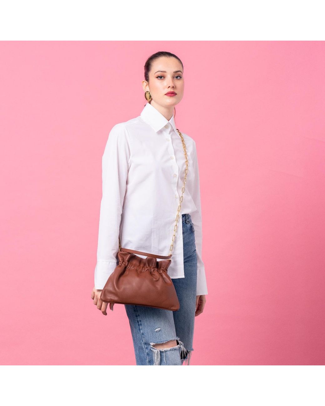 Danni Ro Blue Manhattan Bag