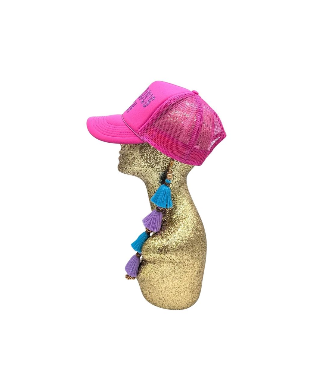 Julia Clancey Pink Fabjoylous Vegan Hotty Dorado Trucker Hat