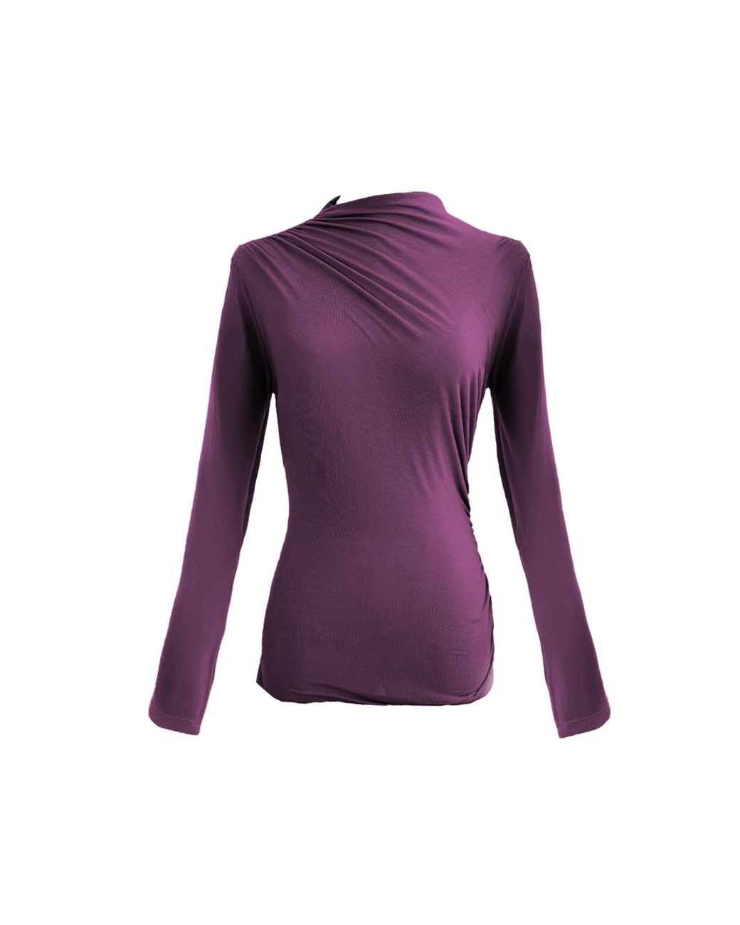Ats the Label Purple Mira Plum Long Sleeve Top