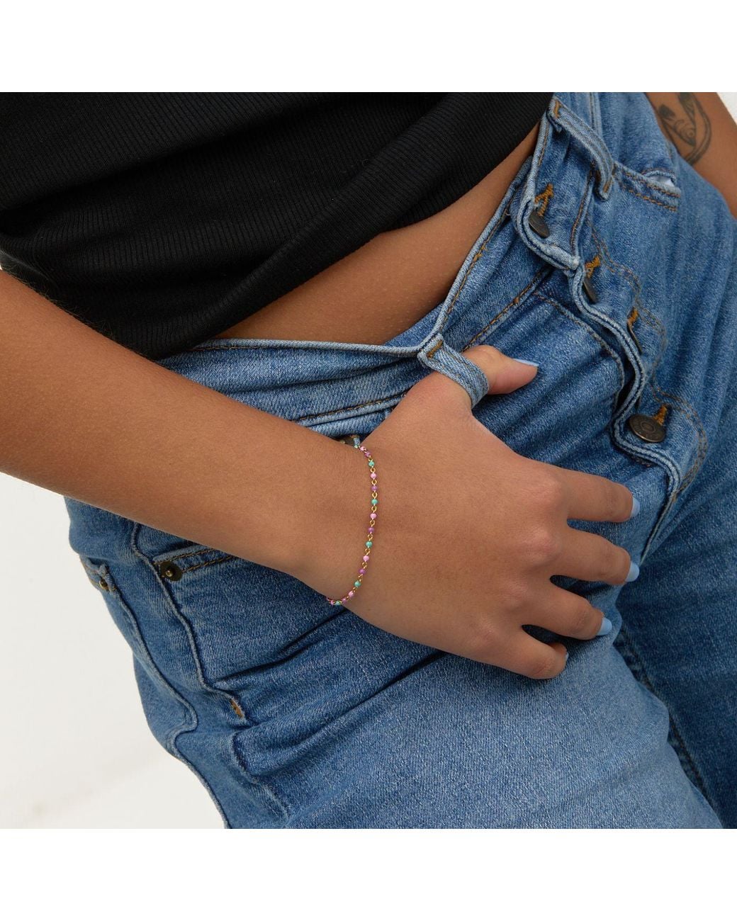 Dolcetto Designs Metallic Bolla Bracelet Vermeil And Enamel