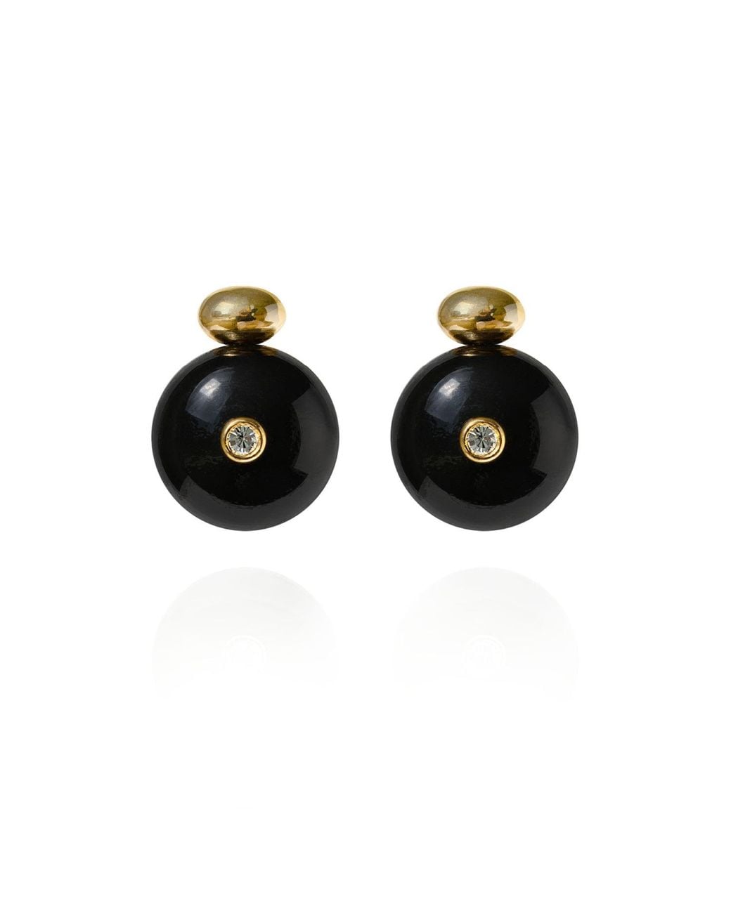 Saule Label Black Paloma Earrings