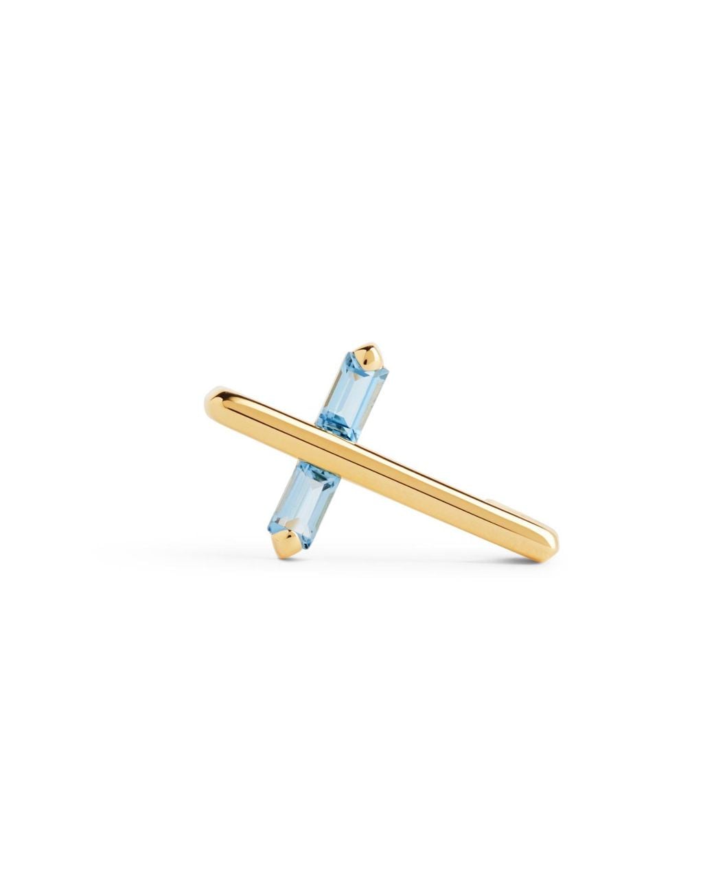 Kasun Metallic Angel Kiss Earring – November – Topaz – Vermeil