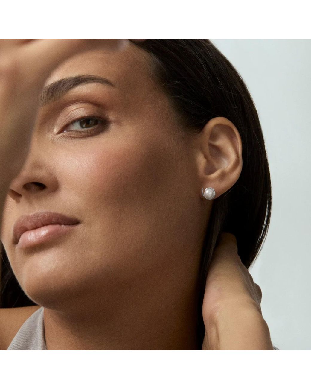 Dinny Hall Metallic Toro Pearl Studs