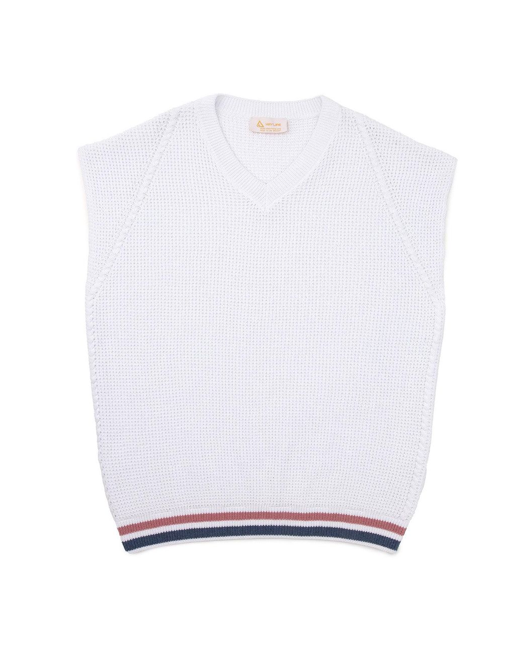 Hay Life White Knitted Tank