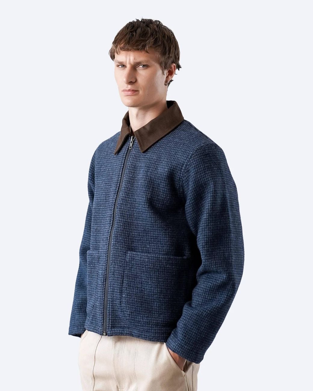 Far Afield Blue Josef Jacket for men