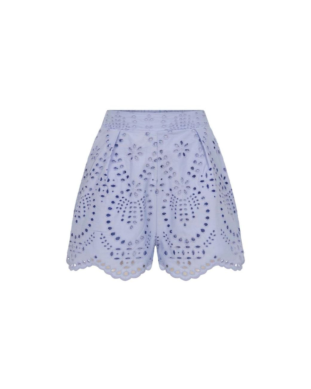 Thisisu Collection Blue Solstice Short -High Waist Broderie Short